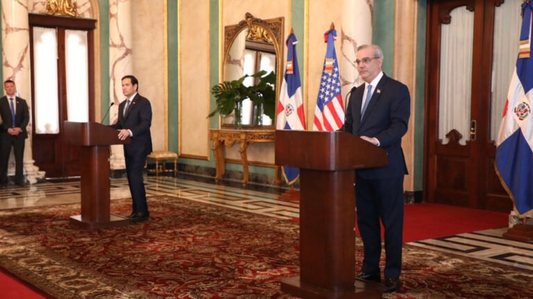Secretario de Estado de EE. UU. Marco Rubio asegura no pedirán a RD que acepte una ola masiva de migrantes; reafirma apoyo del gobierno estadounidense a Misión Multinacional de Kenia en Haití