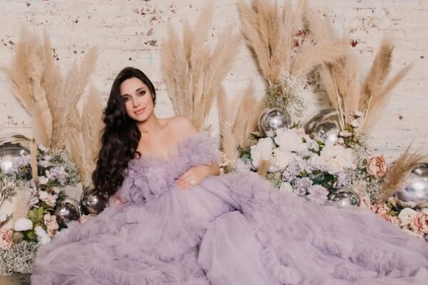 Así anunció Amelia Vega la espera de su sexto hijo