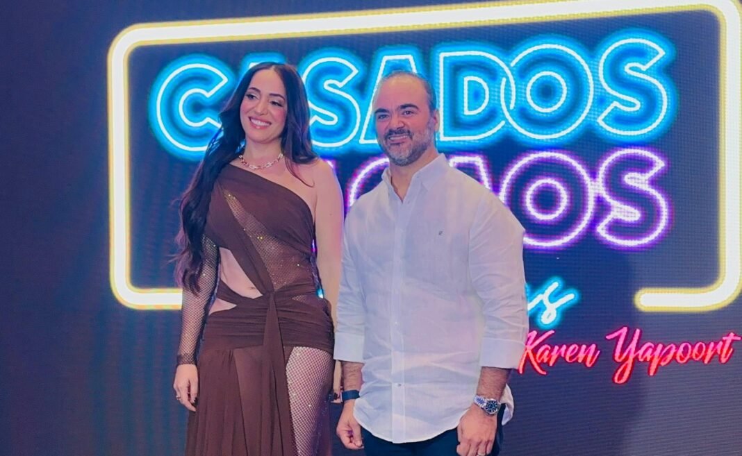 Karen Yapoort presenta nueva temporada de programa Casados en Caos