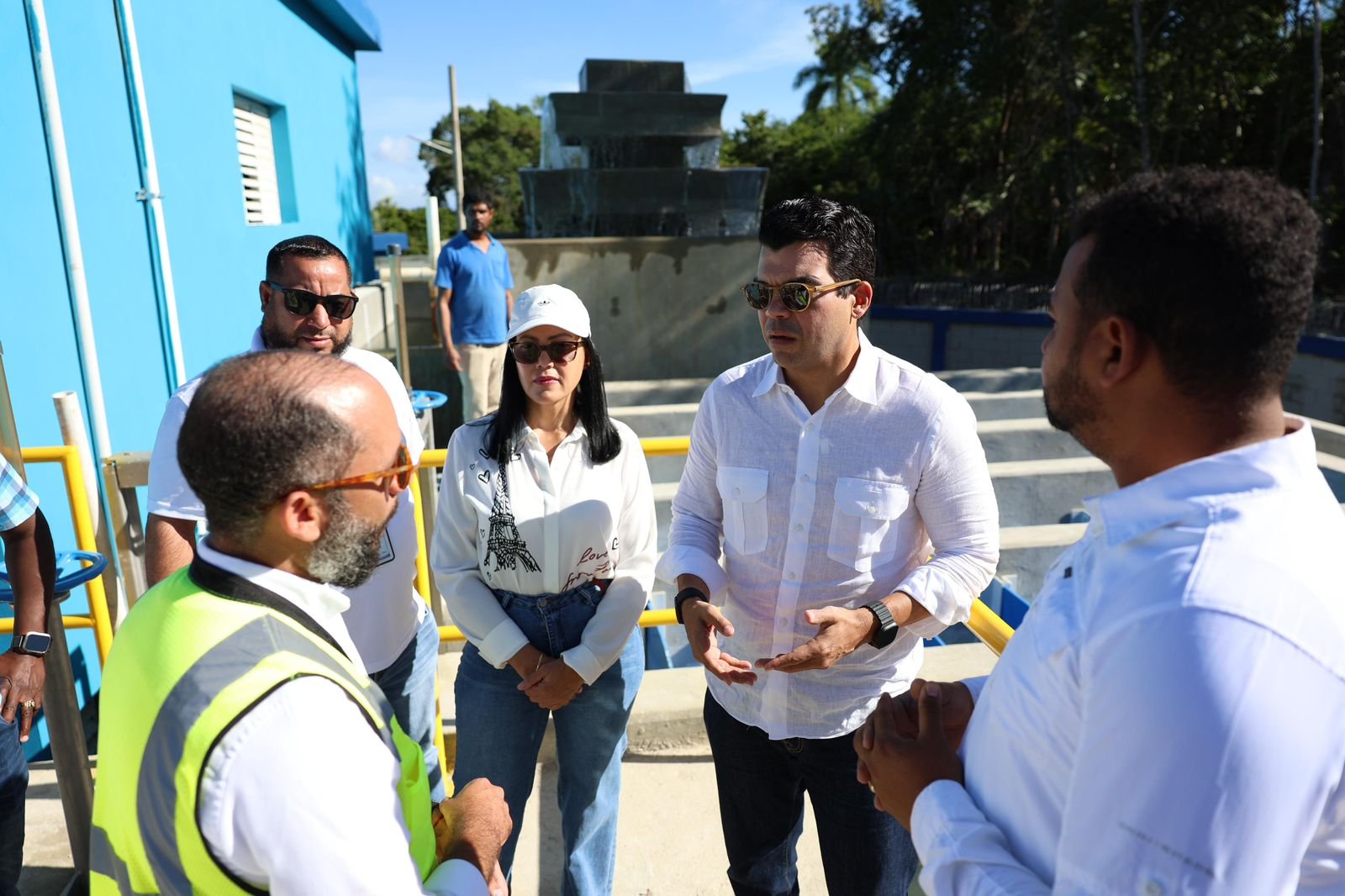 Wellington Arnaud anuncia que este mes de diciembre se comenzará a probar el nuevo acueducto de Monción